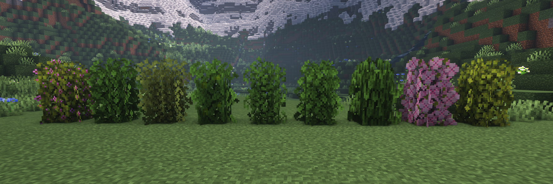 KOTACraft Bushy Leaves & Better Grass • KOTACraft